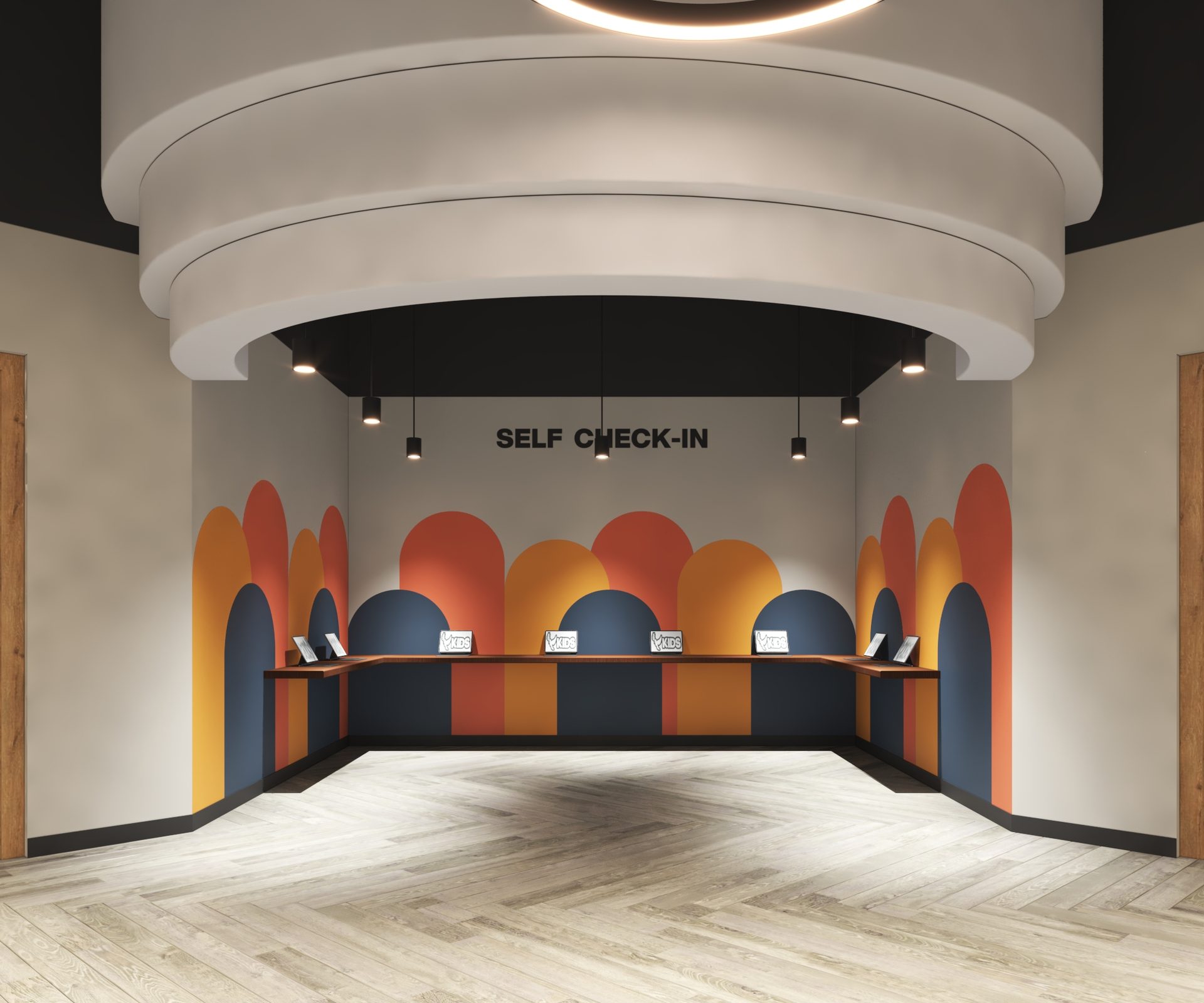 Kids Entertainment Center — Commercial 3D render